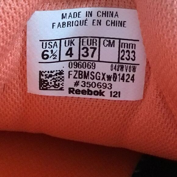 Reebok speed racer 2 womens running shoes lace up sneakers gray white size 6.5 - Picture 8 of 8